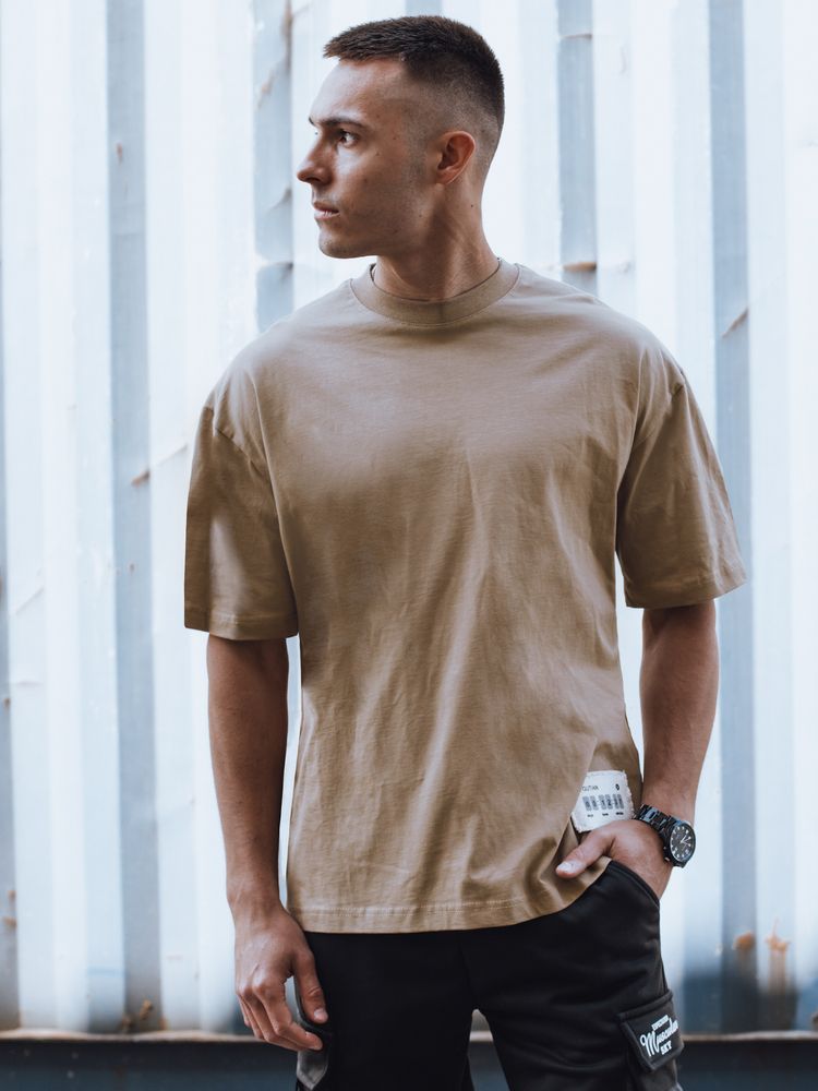 Men's Dstreet Camel T-Shirt