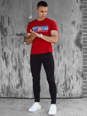 Red Dstreet Men's T-Shirt