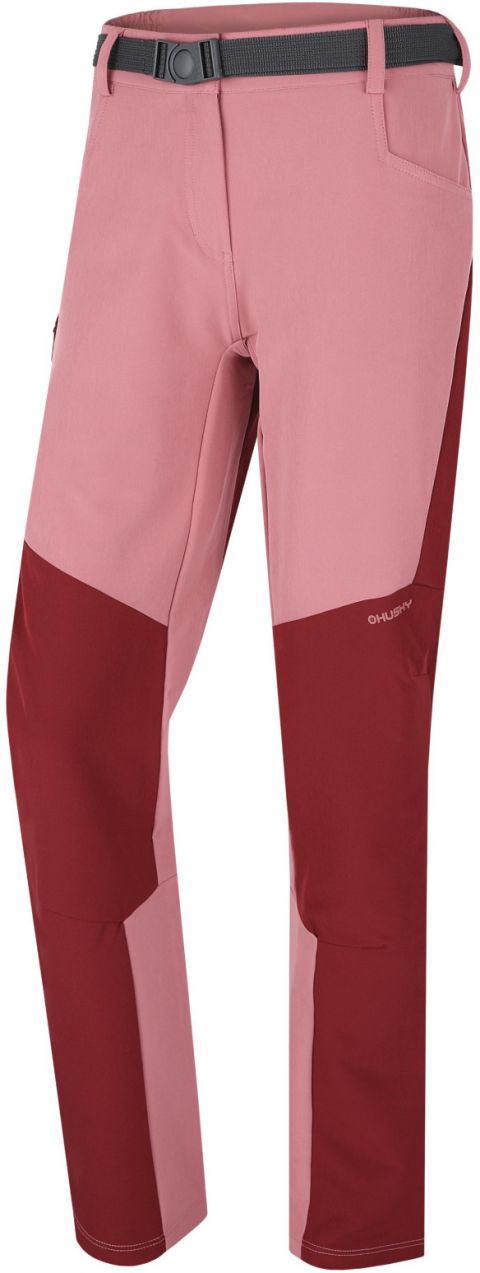 HUSKY Keiry L burgundy/pink women's outdoor pants