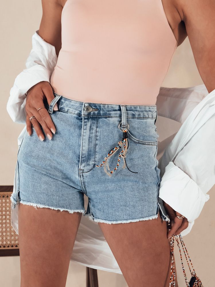 STREETVIBE Women's Denim Shorts Blue Dstreet
