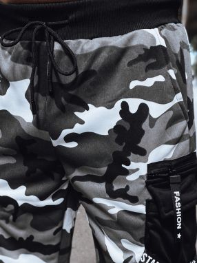 Men's White Cargo Sweatpants Dstreet