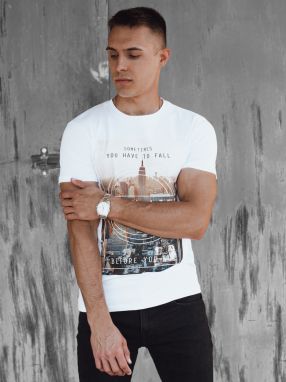 Dstreet White Men's T-Shirt