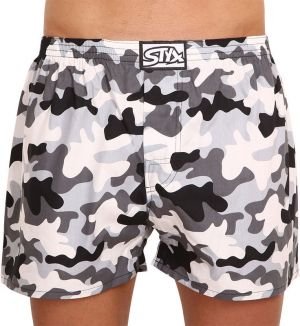 Men's boxer shorts Styx art classic rubber camouflage