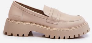 Dámske mokasíny BIG STAR SHOES Beige