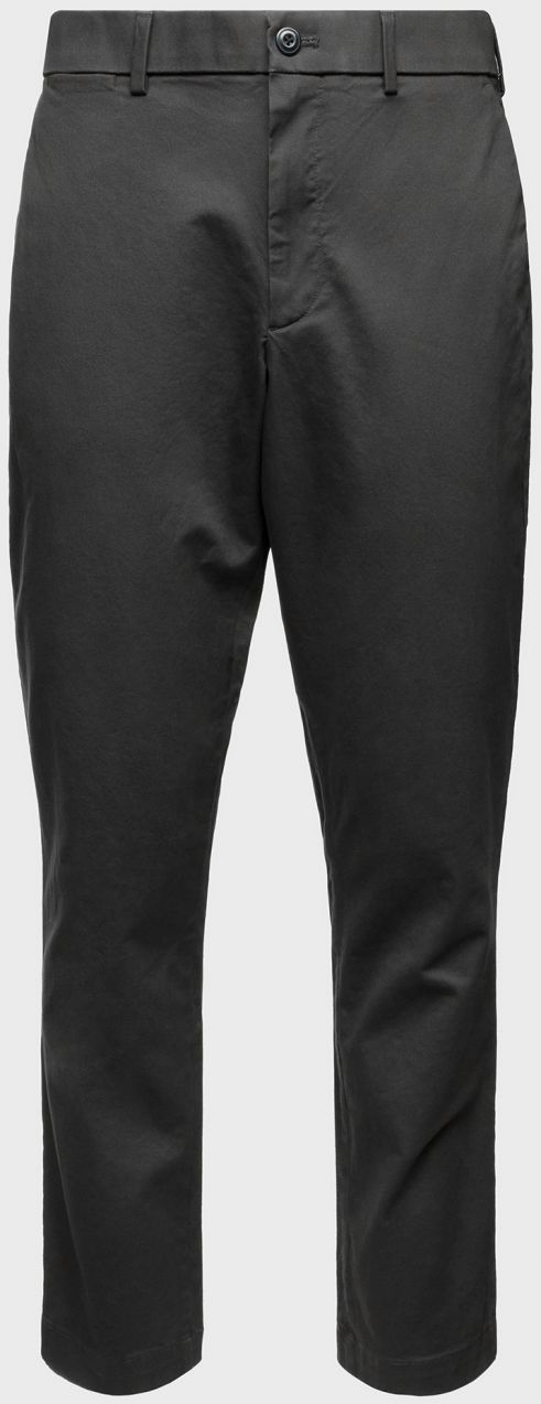 Nohavice modern khakis in slim fit with GapFlex Čierna