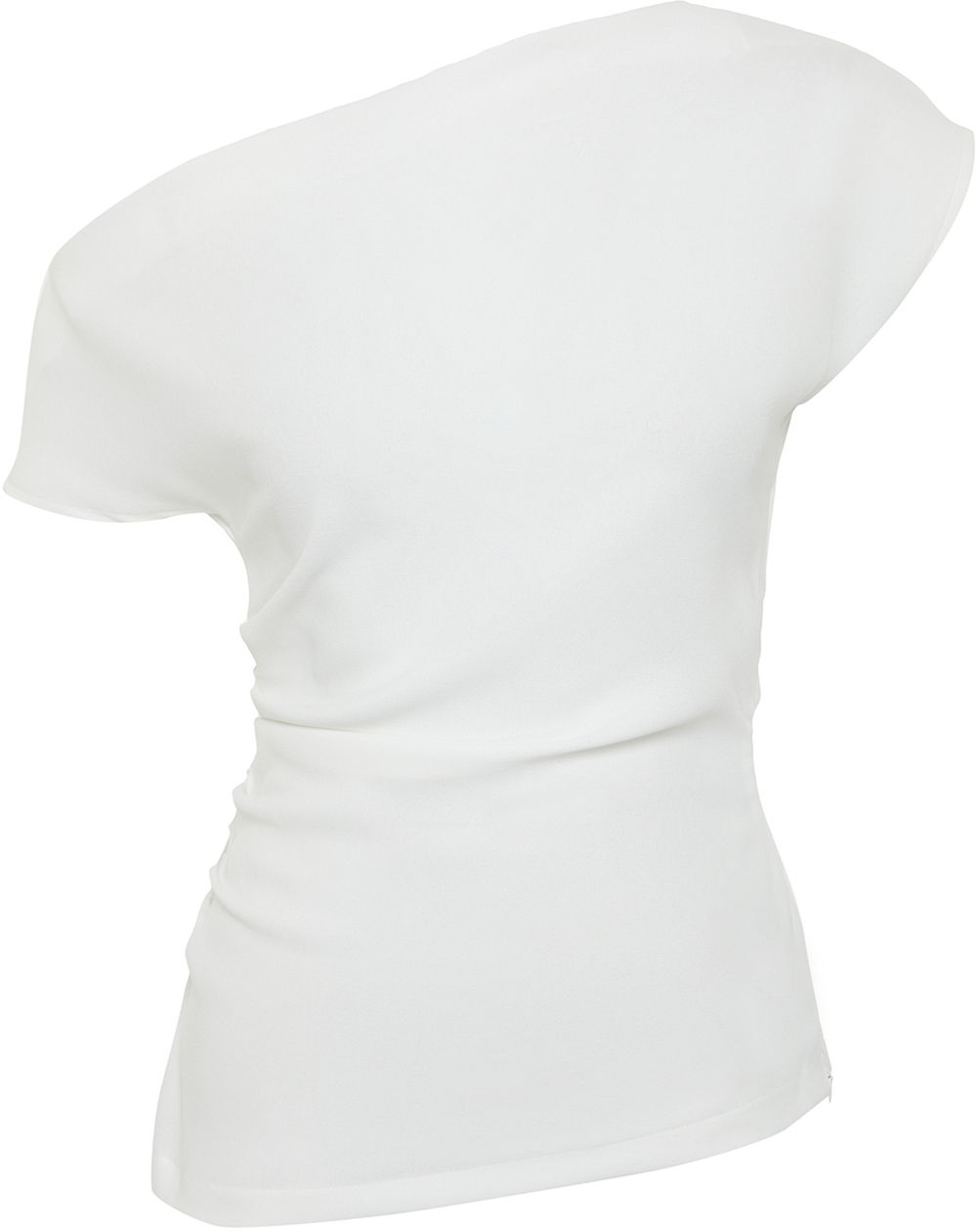 Trendyol Ecru Boat Neck Fitted Woven Blouse