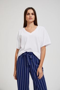 Women's T-shirt MOODO - white