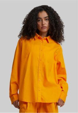 Women's linen shirt oversized mango