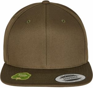 Bio Cotton Snapback Burnt Olive