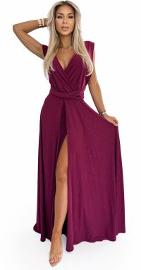 Women's elegant long dress tied in many ways Numoco