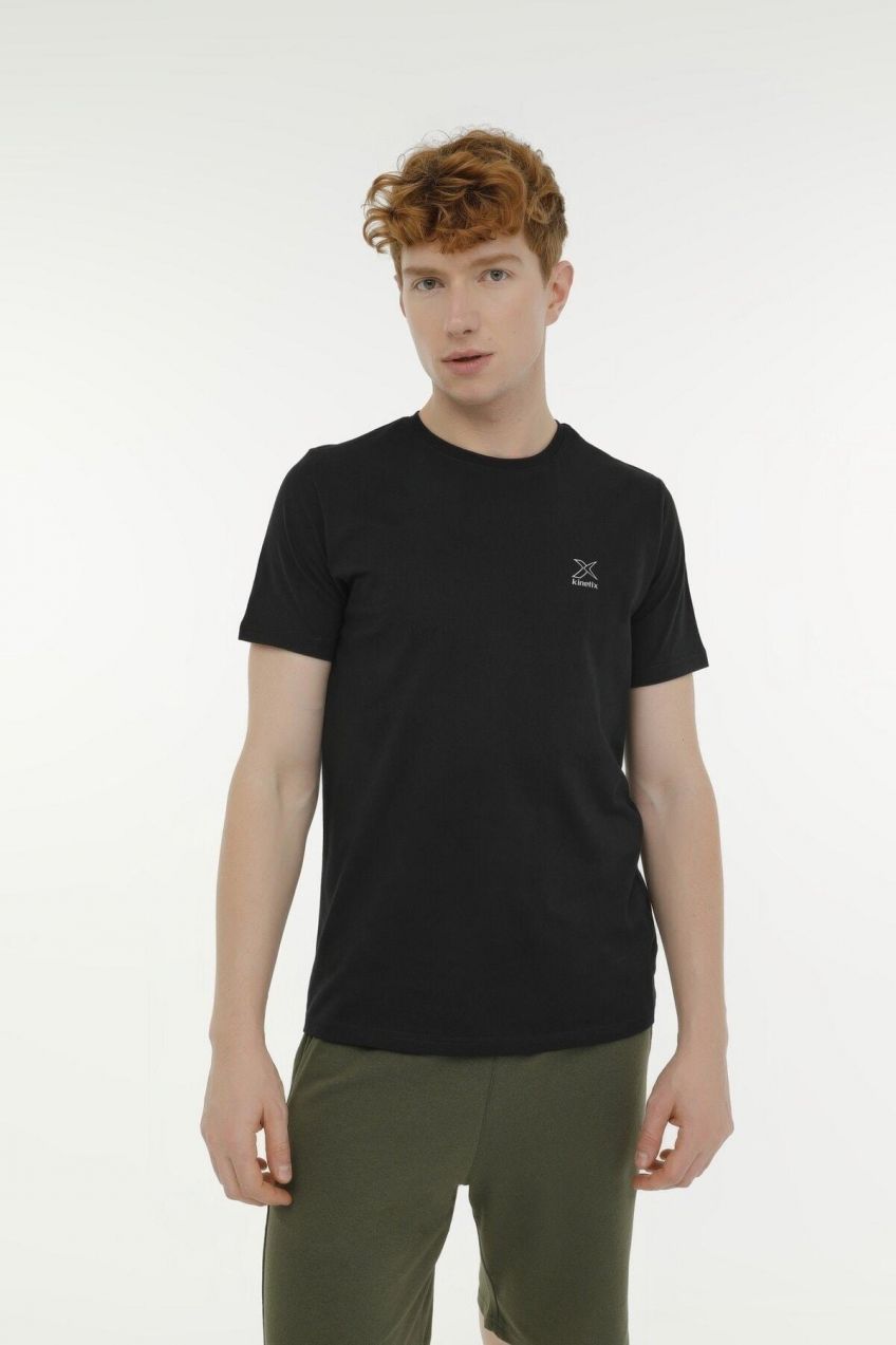 KINETIX M-SN220 BSC C T-SHIRT 3FX BLACK Man 054