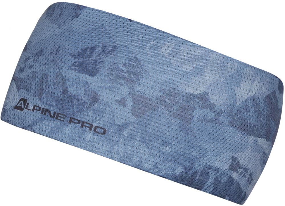 Sports quick-drying headband ALPINE PRO MUSA 2 blue mirage variant pb