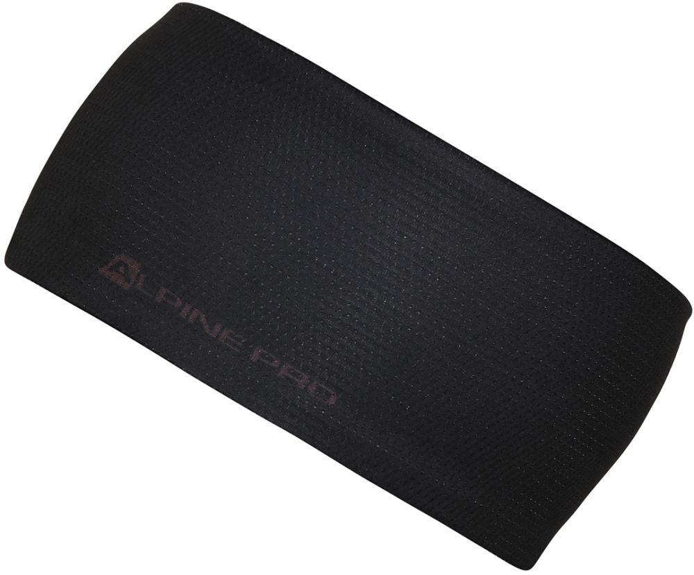 Sports quick-drying headband ALPINE PRO MUSA 2 black