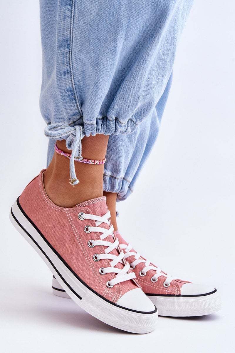 Classic Low Womens Sneakers Dark Pink Vegas