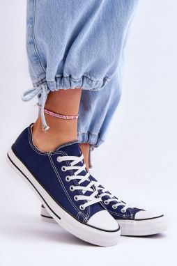 Classic Low Women's Sneakers Navy Blue Vegas