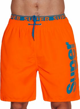 Orange men's Dstreet shorts