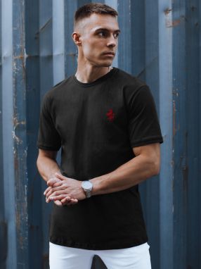 Men's Black T-Shirt Dstreet