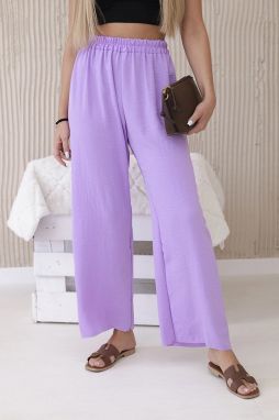 Wide legs purple
