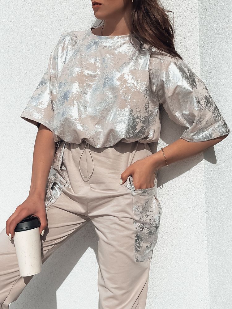 Women's set BIRWEKI beige Dstreet