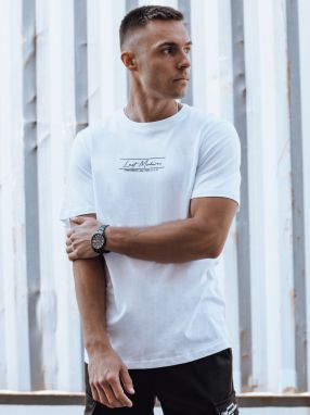 Men's T-shirt with white Dstreet print