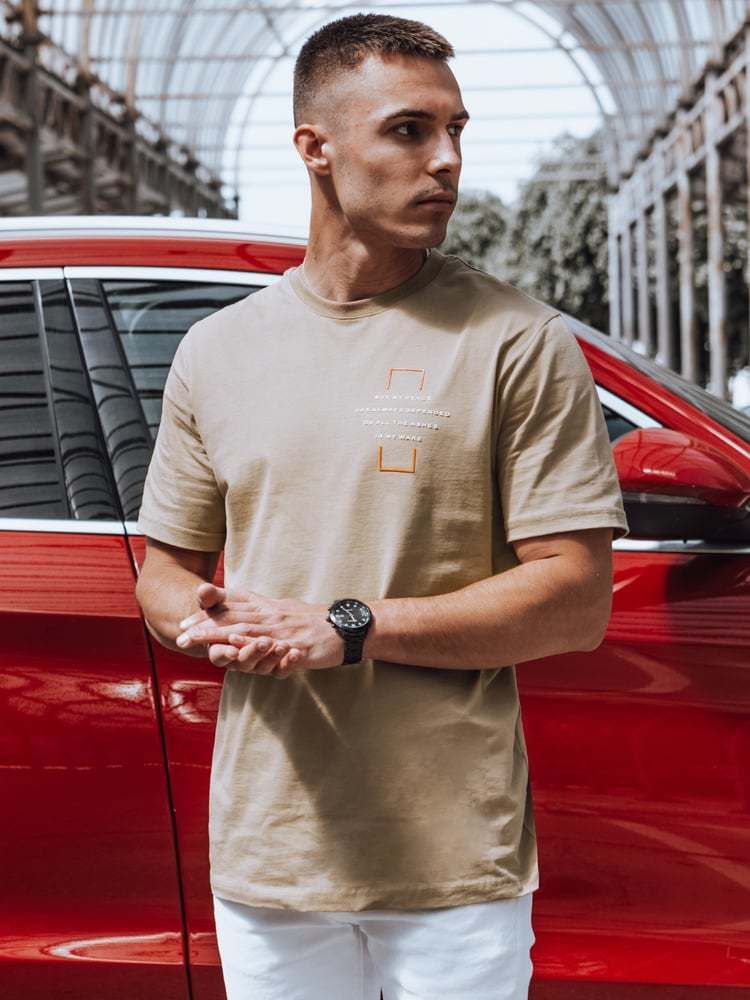 Men's Dstreet Camel T-Shirt