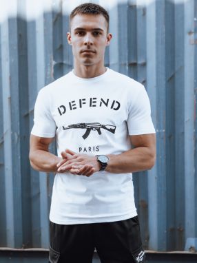 Men's T-shirt with white Dstreet print