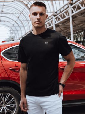 Men's T-shirt with black Dstreet print