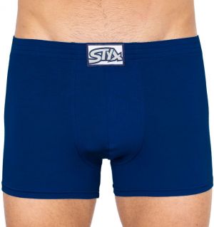 Men's boxers Styx long classic rubber blue