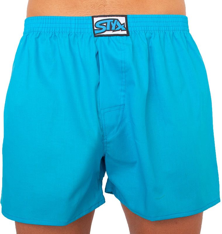 Men's shorts Styx classic rubber light blue