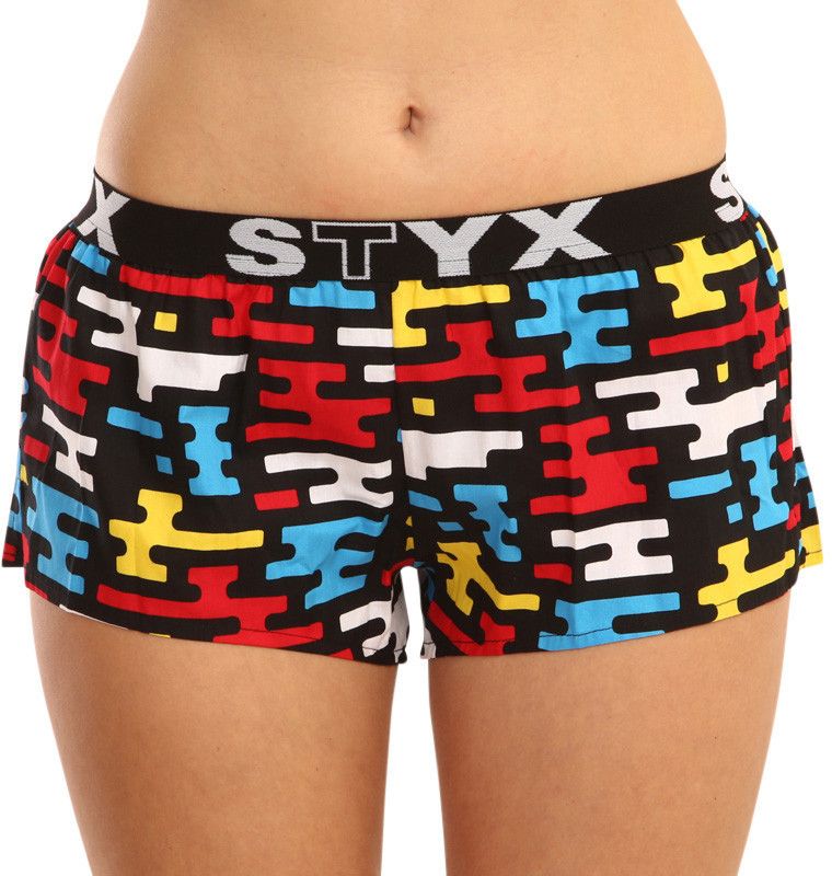 Women's shorts Styx art sports rubber flat