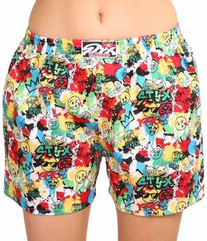 Women's Sleeping Shorts Styx emoji