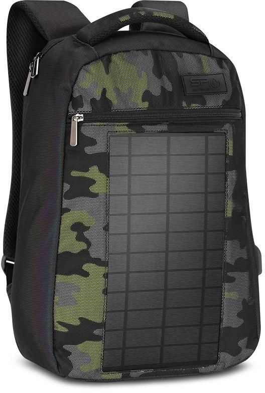 Spokey CITY SOLAR City backpack so solar panelom, 30 l