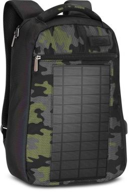 Spokey CITY SOLAR City backpack so solar panelom, 30 l