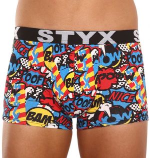 Men's boxers Styx art sports rubber poof
