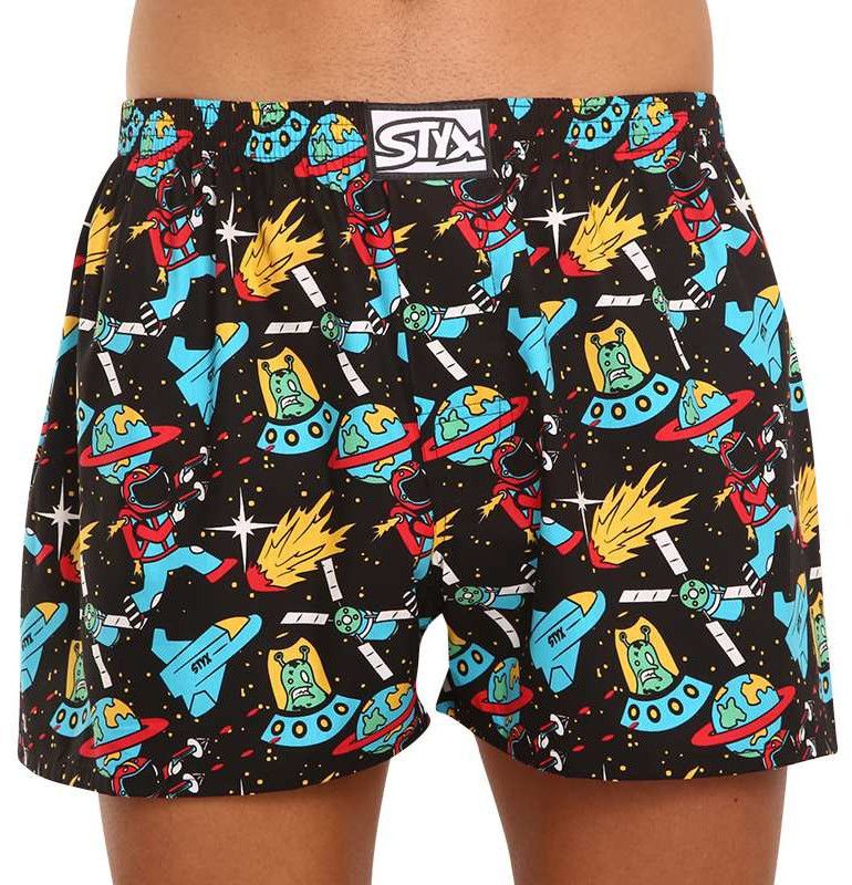 Men's shorts Styx art classic rubber universe