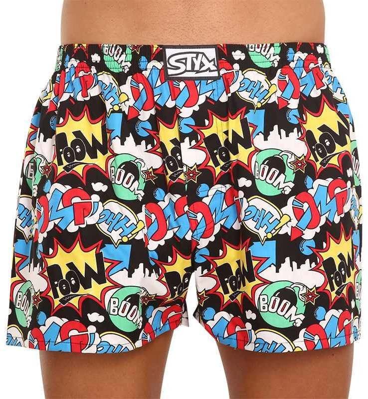 Men's Boxer Shorts Styx art Classic Oversized Rubber OMG