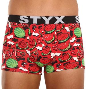 Boxerky pre mužov STYX - červená, zelená, čierna