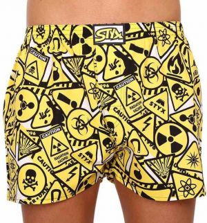 Men's shorts Styx art classic rubber warning