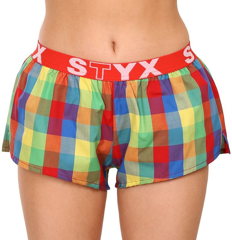 Women's shorts Styx sports rubber multicolor
