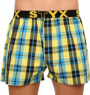 Trenírky pre mužov STYX - žltá, modrá, čierna