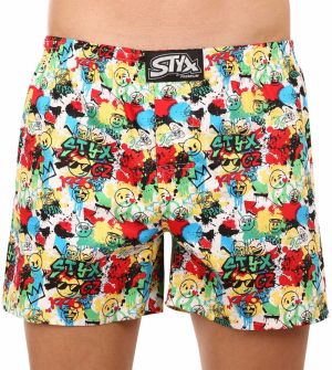 Men's shorts Styx premium art classic rubber emoji