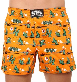 Men's shorts Styx premium art classic rubber cacti
