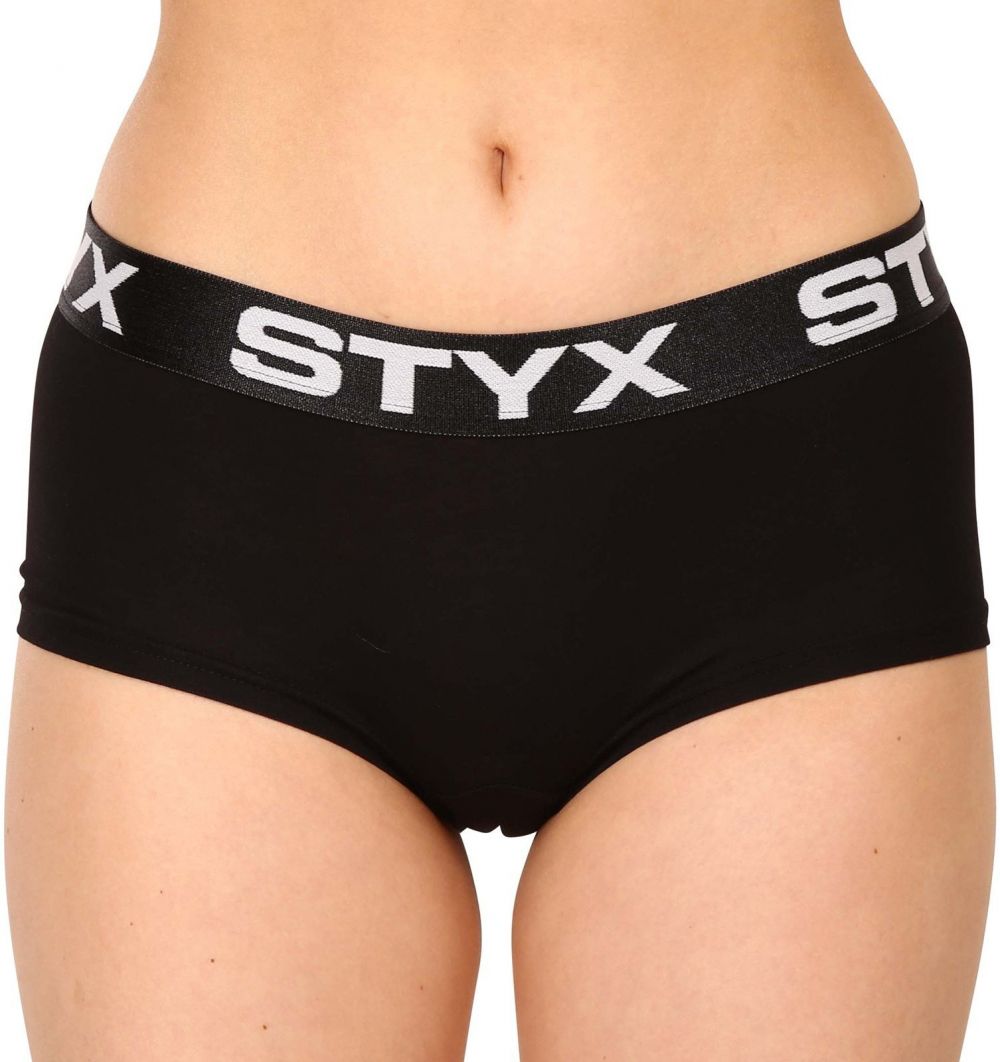 Women's panties Styx with leg black