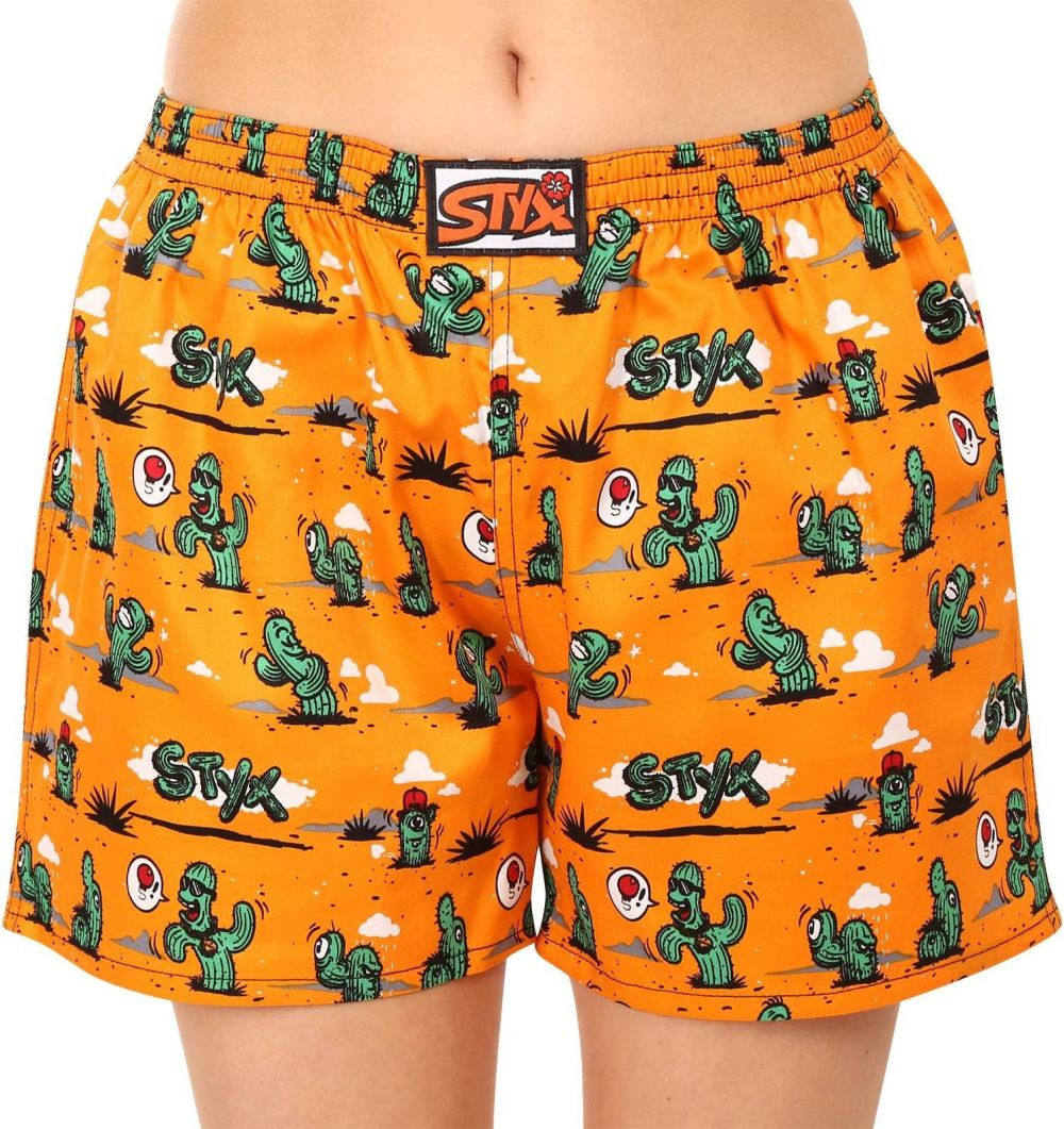 Women's sleeping shorts Styx cacti