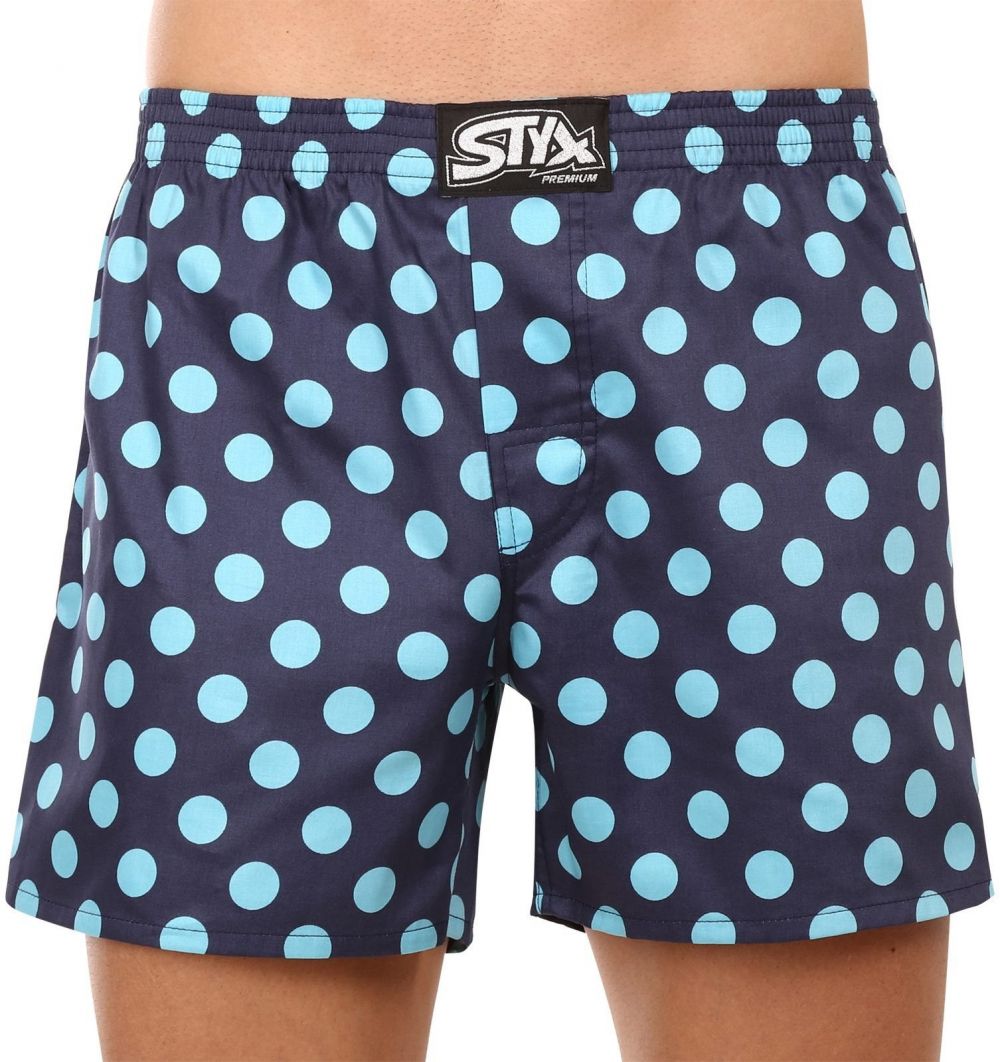 Men's shorts Styx premium art classic rubber polka dots