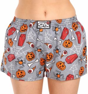 Women's shorts Styx art classic rubber Halloween coffins