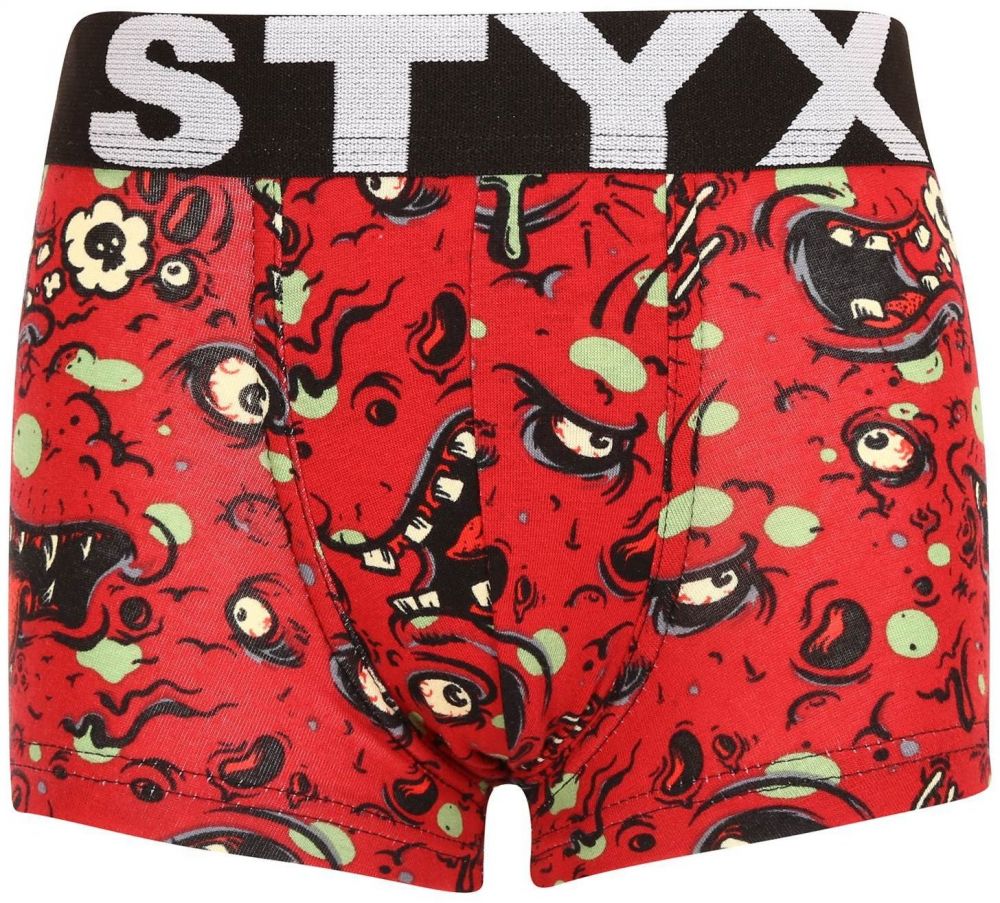 Kids boxers Styx art sports rubber zombie