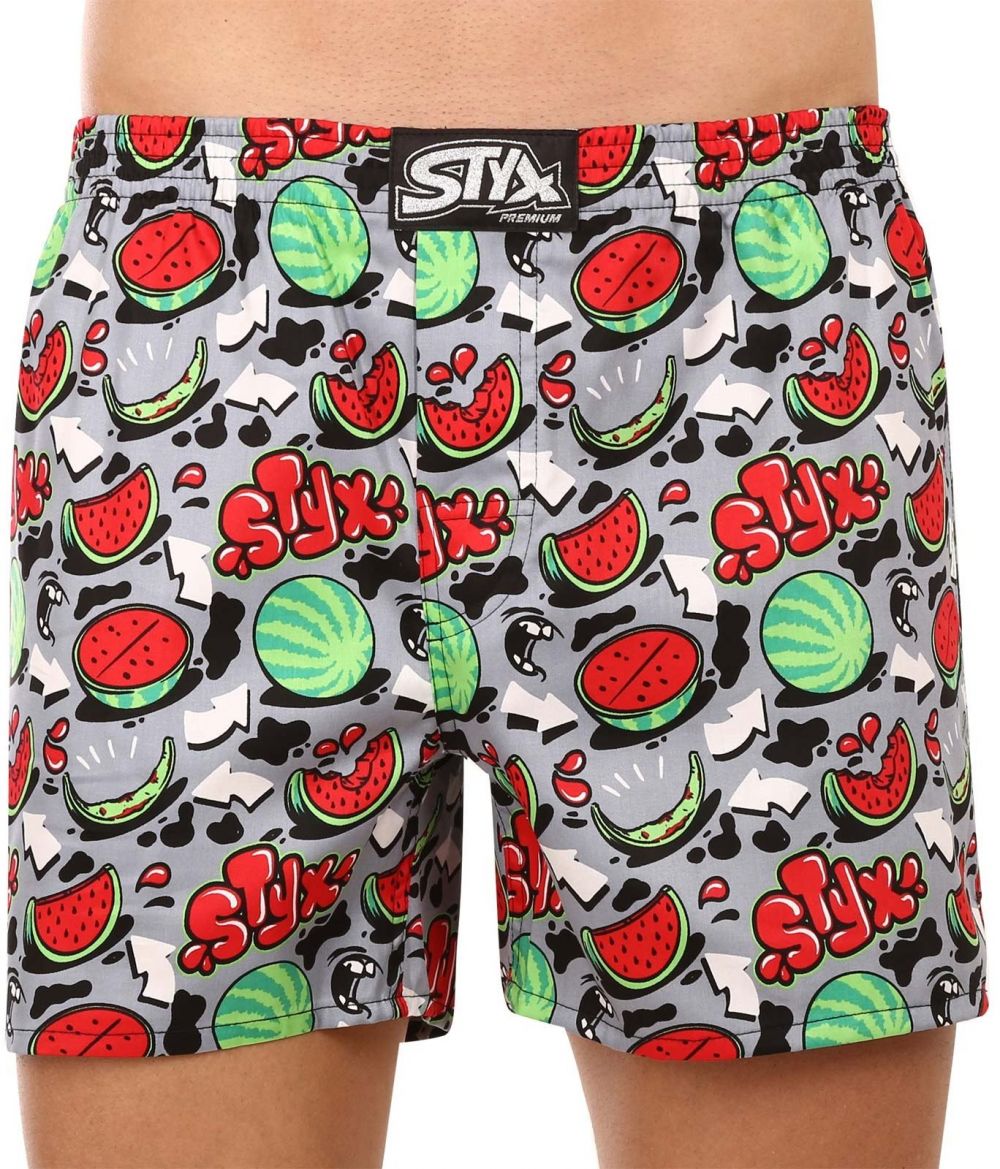Men's shorts Styx premium art classic rubber melons