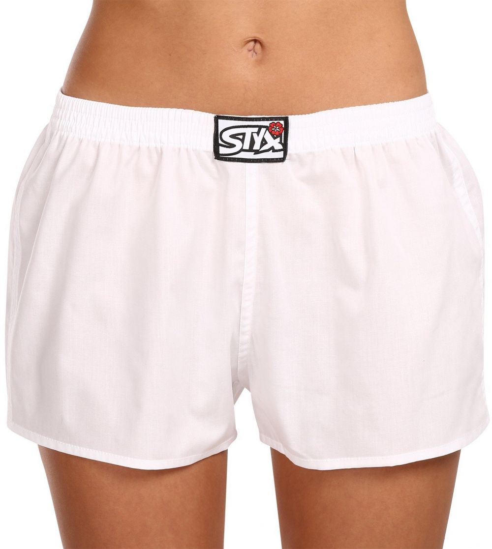 Biele dámske trenírky Styx