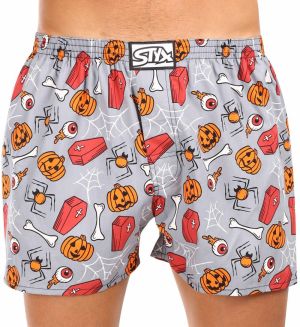 Men's Boxer Shorts Styx Art Classic Rubber Oversized Halloween Coffins
